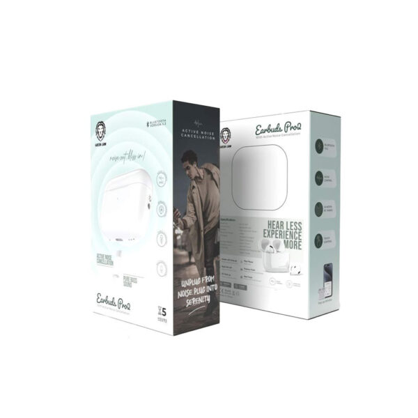 تصویر دوم ازهدفون بلوتوثی گرین لاین مدل Earbuds pro2